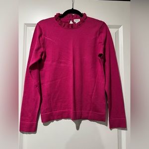 J.Crew Ruffle Neck Sweater